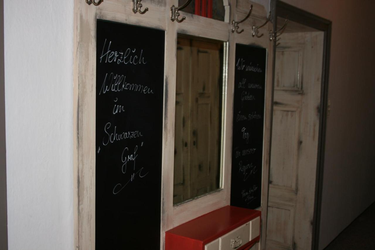 Gasthaus-Pension Schwarzer Graf فينديشغارشتن المظهر الخارجي الصورة